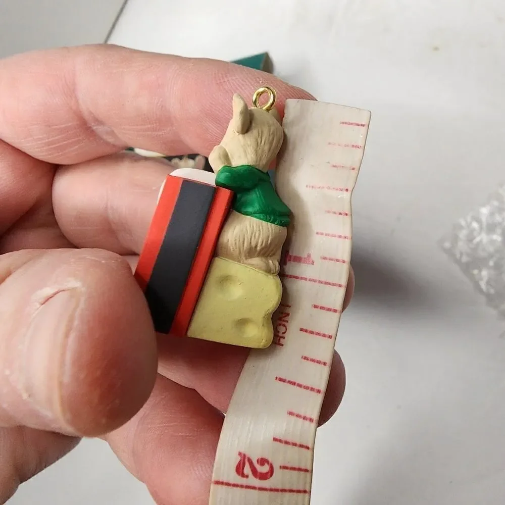 Cheese Please`1993`Miniature-He Puts Cheeses On His Santa List,Hallmark …